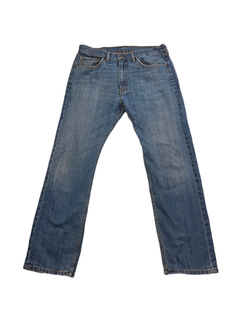 Men's Levi's 505 36x32 Medium Wash Straight Leg‎ Jeans Blue
